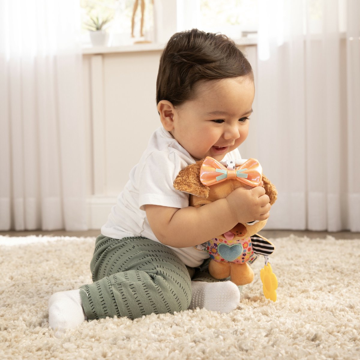 Lamaze Lovely de Hond - Educatief babyspeelgoed - Spelen en ontdekken - Knuffel — afbeelding 4