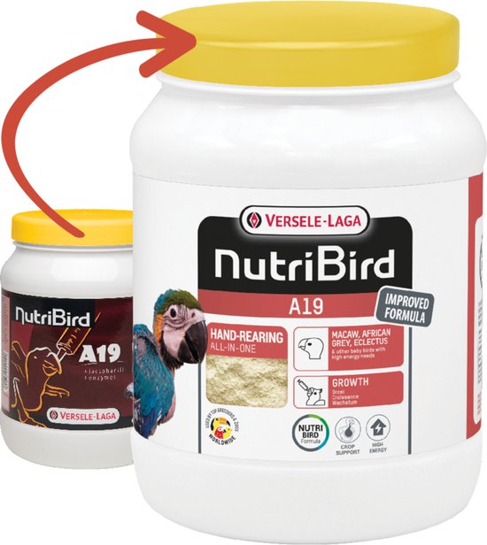 Foto: Versele laga nutribird a19 papegaai vogelvoer 800 g