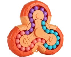 Braintraining - Spinner- fidget- kinderen- Oranje - anti stress hulpmiddel