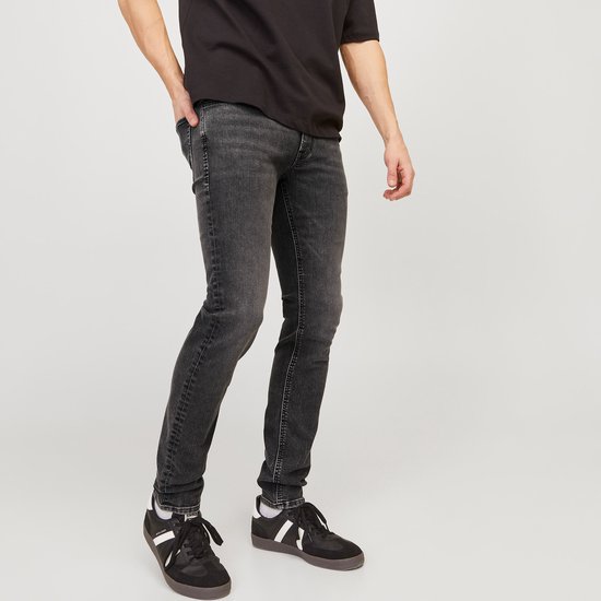 JACK & JONES Jean Homme Slim - 70% Coton, 2% Élasthanne - Coupe Confortable