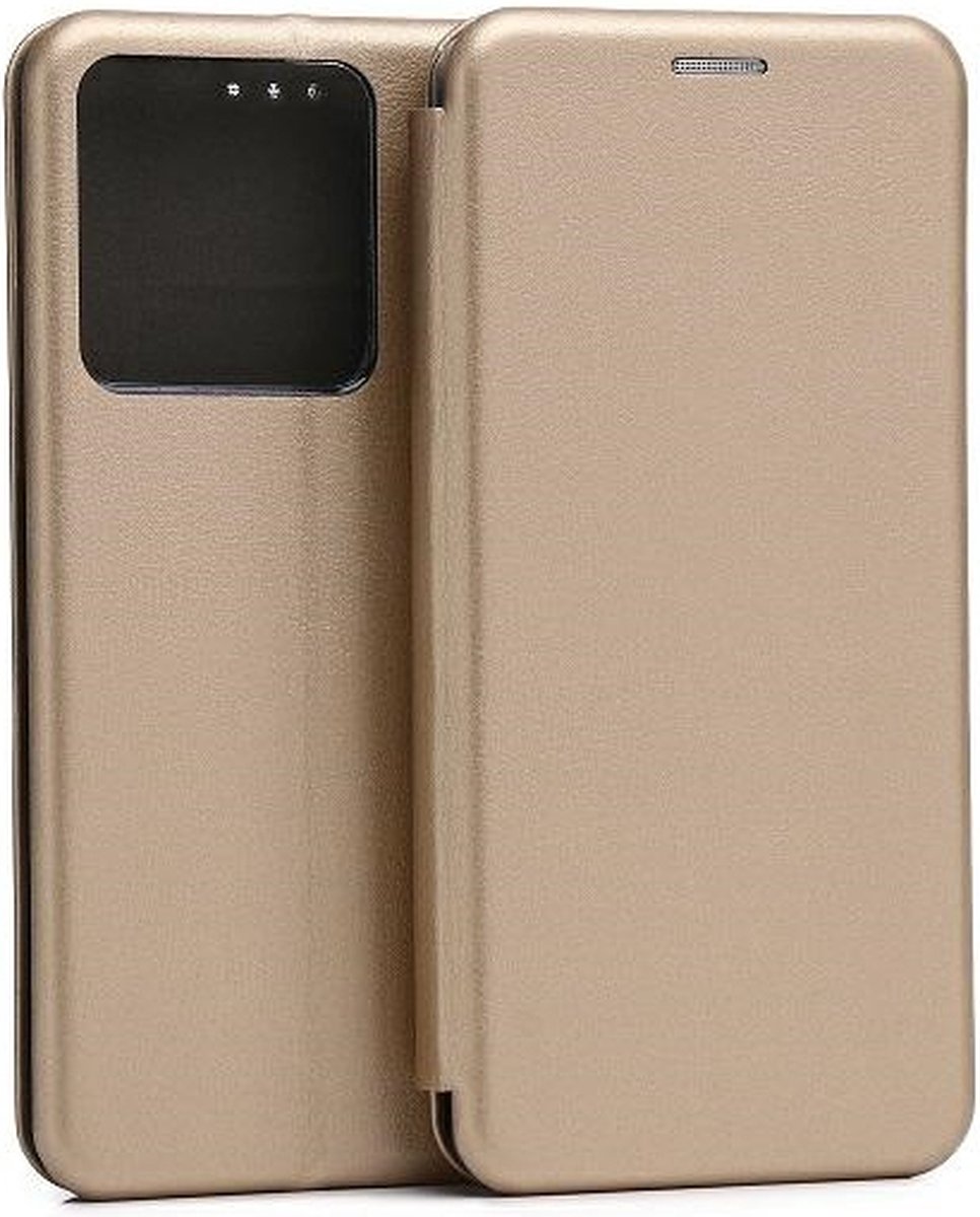 Beline Book Magnetisch Hoesje Xiaomi Redmi Note 13 5G goud/goud