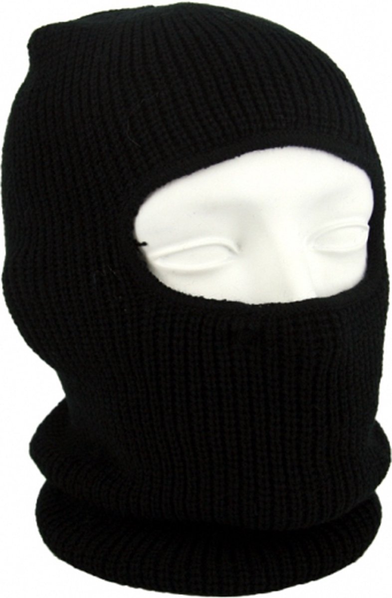 One hole muts skimuts – one Zwart