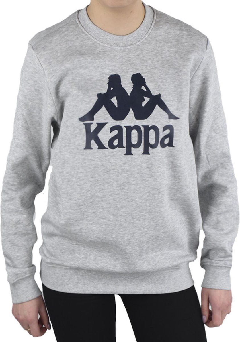 Kappa Sertum Junior Sweatshirt 703797J-15-4101M voor een jongen Sweatshirt Grijs
