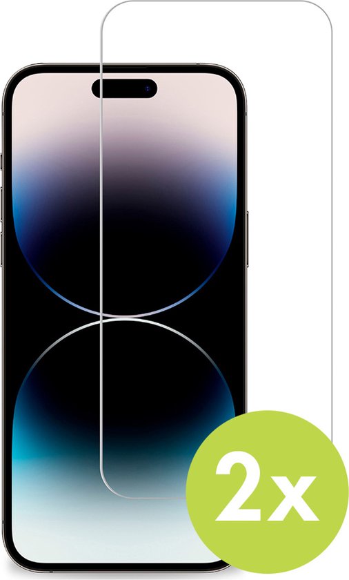 imoshion Screenprotector Geschikt voor iPhone 16 - imoshion Screenprotector Gehard Glas Duopack