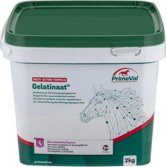 Primeval Gelatinaat Paard - Supplement - Gewrichten - Spieren - 2 kg