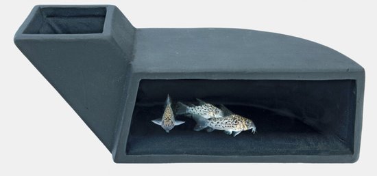 Grotte à poissons souterraine SuperFish M - 21,8x9,5x9,5 cm