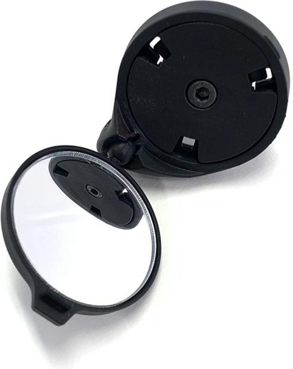 Flat Bar Rearview Mirror CORKY URBAN - Black