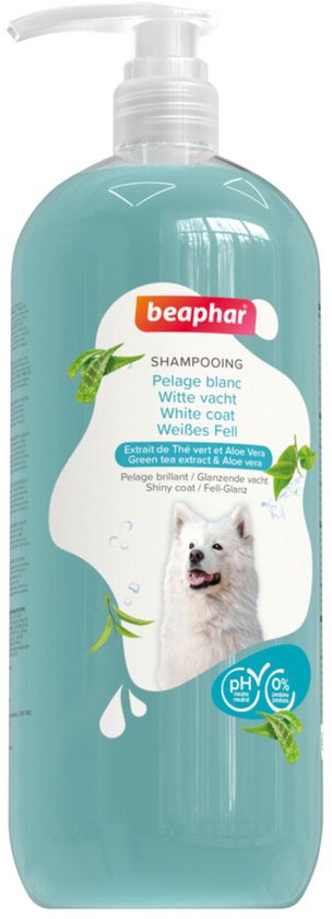 Beaphar Shampoo Witte Vacht Hond - Hondenvachtverzorging - 1 l