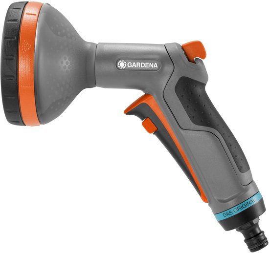 GARDENA Comfort Broeskop - 5 Straalsoorten - Grijs