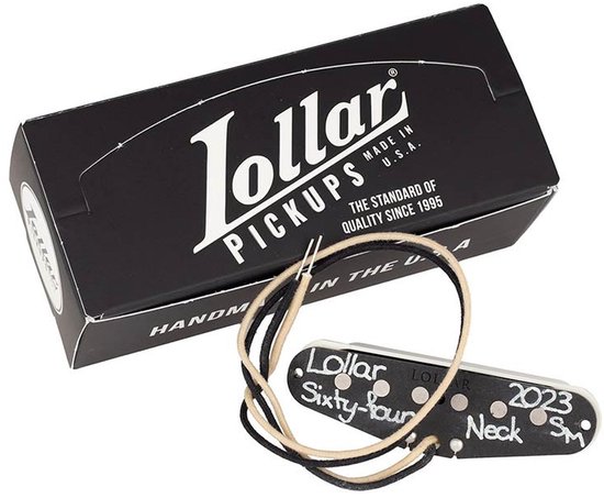 Lollar Sixty Four Neck Single coil pickup, flat-polen, parchment