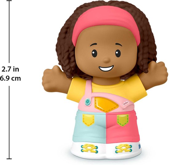 Fisher-Price Little People Girl in Overalls van Fisher Price — afbeelding 4