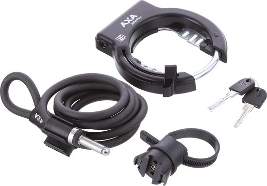 Solid Plus fietsslot zwart one-size - voor volwassenen met extra beveiliging. Fatbike slot van SOLID — afbeelding 3