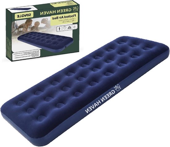 Intex Supreme Air Flow luchtbed - Eenpersoons - Ingebouwde elektrische
