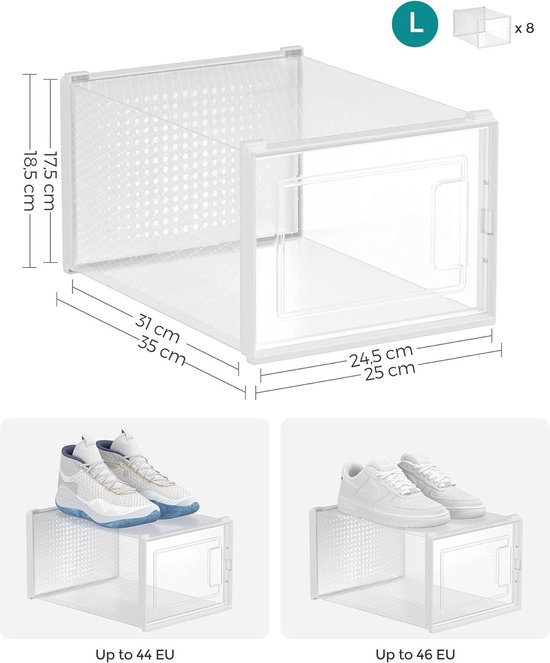 Schoenenbox tot maat 45 set van 12 kopen