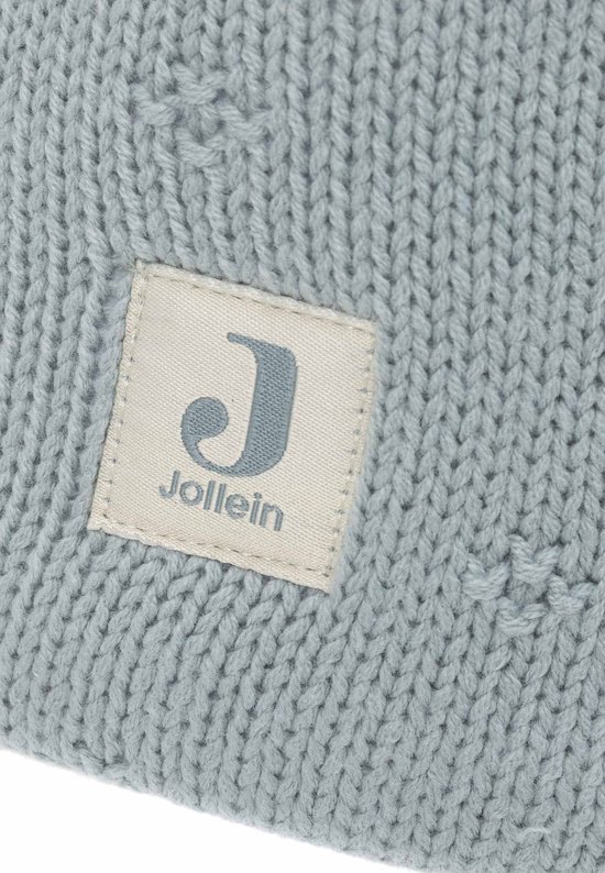 Jollein - Commodemandje - Commode Mandje voor Babykamer- 14x18cm - Opbermand - Cosy Knit Sea Green — afbeelding 4