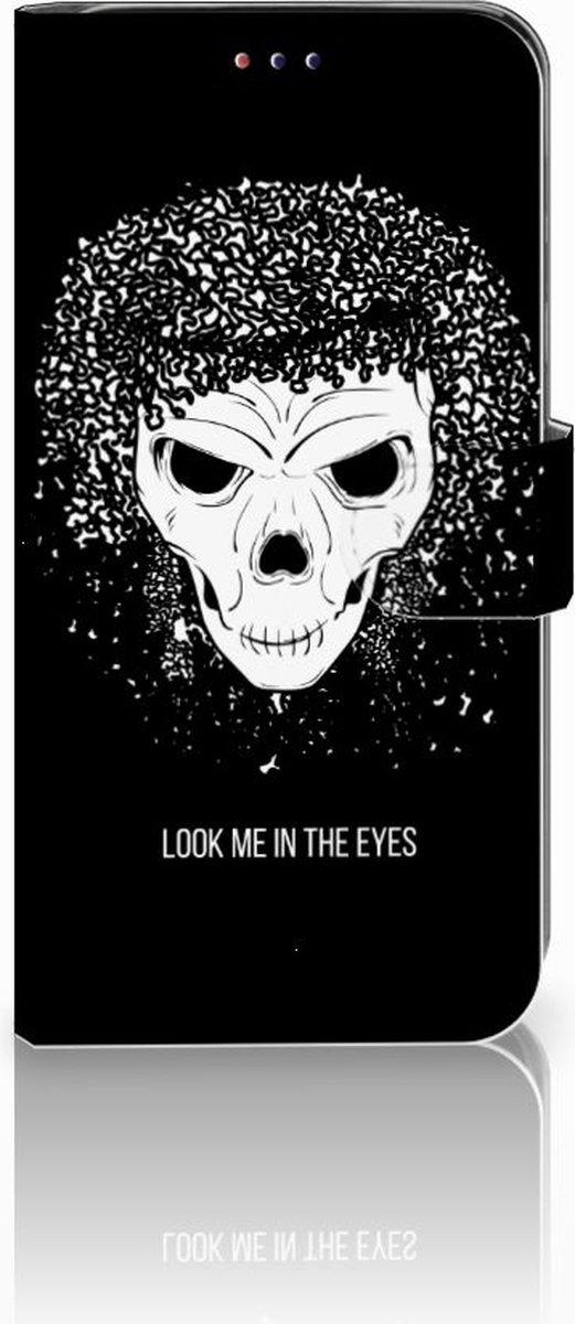 Telefoonhoesje met Naam Samsung Galaxy A10 Skull Hair
