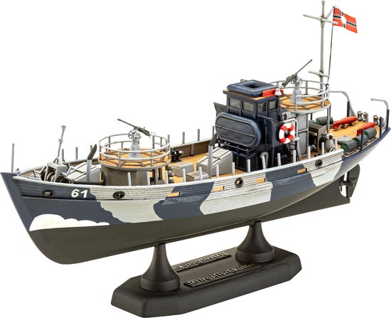 Revell Modelbouwpakket Schepen - 05242 KFK Kriegsfischkutter - Mine warfare vessels - Schip Plastic - 1:144 -