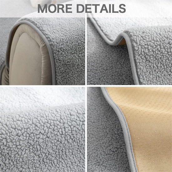 Topchances Chenille Bankhoes 1/2/3/4-Zits,Slipvaste Bankhoes Voor Honden, Bankovertrek Voor Alle Seizoenen Met Slipvaste Siliconendeeltjes Gebruik Voor Woonkamer Huisdier(lichtgrijs,70x180cm Topchances Chenille Bankhoes 1/2/3/4-Zits,Slipvaste Bankhoes Voor Honden, Bankovertrek Voor Alle Seizoenen Met Slipvaste Siliconendeeltjes Gebruik Voor Woonkamer Huisdier(lichtgrijs,70x180cm