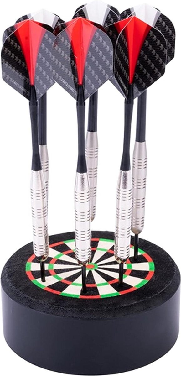 Dartbord Dartdock sisal 9 cm voor 12 darts - Engelhart 062020
