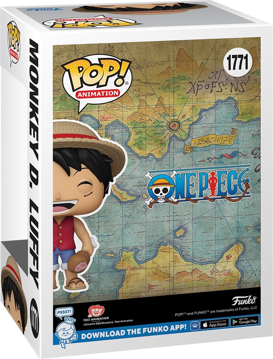 Pop Animation: One Piece - Monkey D. Luffy Funko Pop #1771 | bol