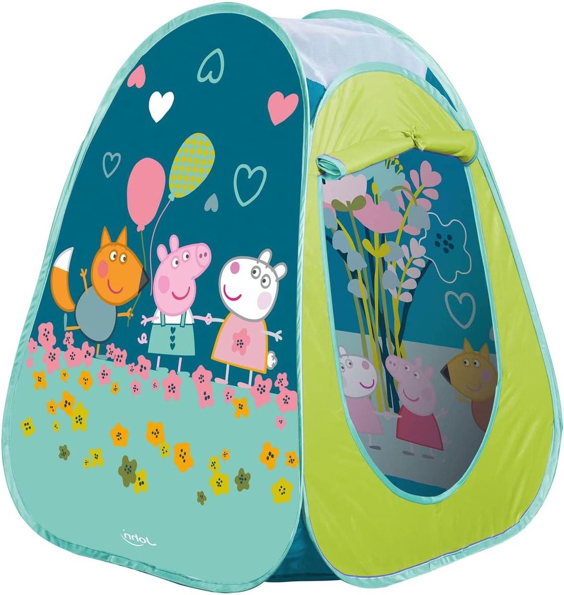 Speeltent voor Kinderen originele rPET pop-up speeltent Peppa Pig met draagtas ruimtebesparend en licht