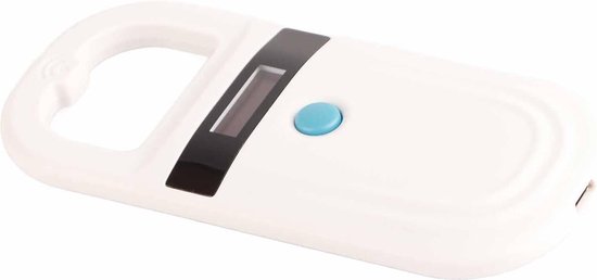 Microchiplezer voor Huisdieren, ID-Scanner voor Dierenchips OLED-display Ondersteuning ISO11784, 85 FDX B, EMID, 134,2 KHz Oplaadbare Gegevensopslag Pet Tag Scanner voor