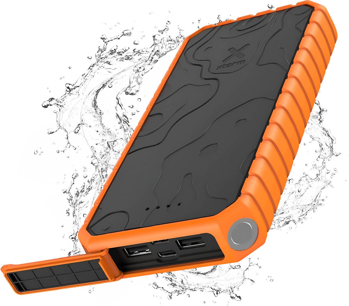 Xtorm Rugged Powerbank 20000mAh Waterdicht Oranje - afbeelding 2