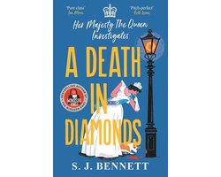 Omslag van Her Majesty Investigates - A Death in Diamonds