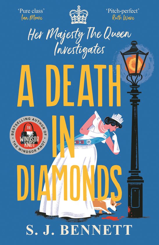 Her Majesty Investigates - A Death in Diamonds - cover