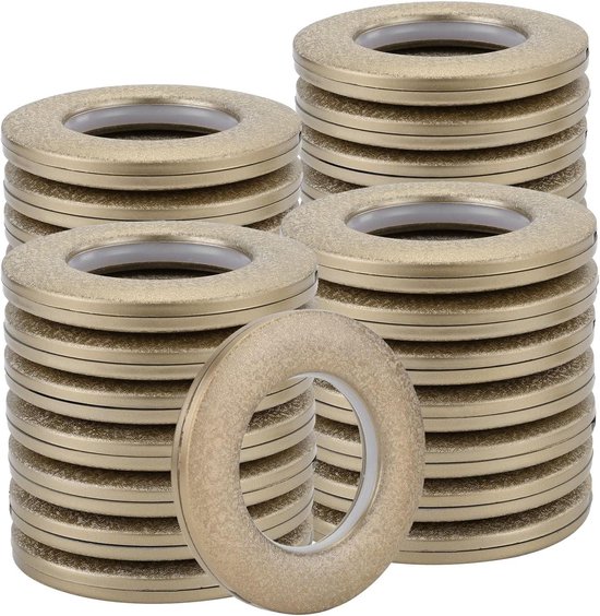 10 stuks 3 inch gouden dromenvangerringen, hoepels en macramé ringen