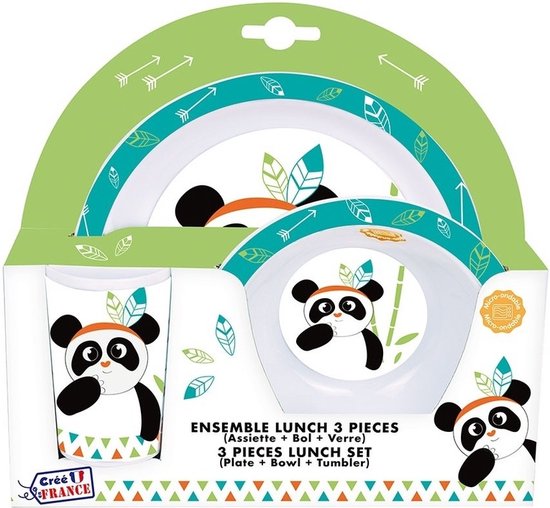Panda Ontbijtsetje - 3 delig van Stor  — afbeelding 2