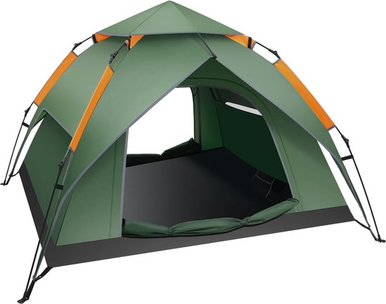 Outsunny Pop-up campingtent,voor 2-3 personen,waterdicht,voortent & slaapgedeelte,afmetingen 426 x 206 x 154 cm,grijs Outsunny Pop-up campingtent,voor 2-3 personen,waterdicht,voortent & slaapgedeelte,afmetingen 426 x 206 x 154 cm,grijs