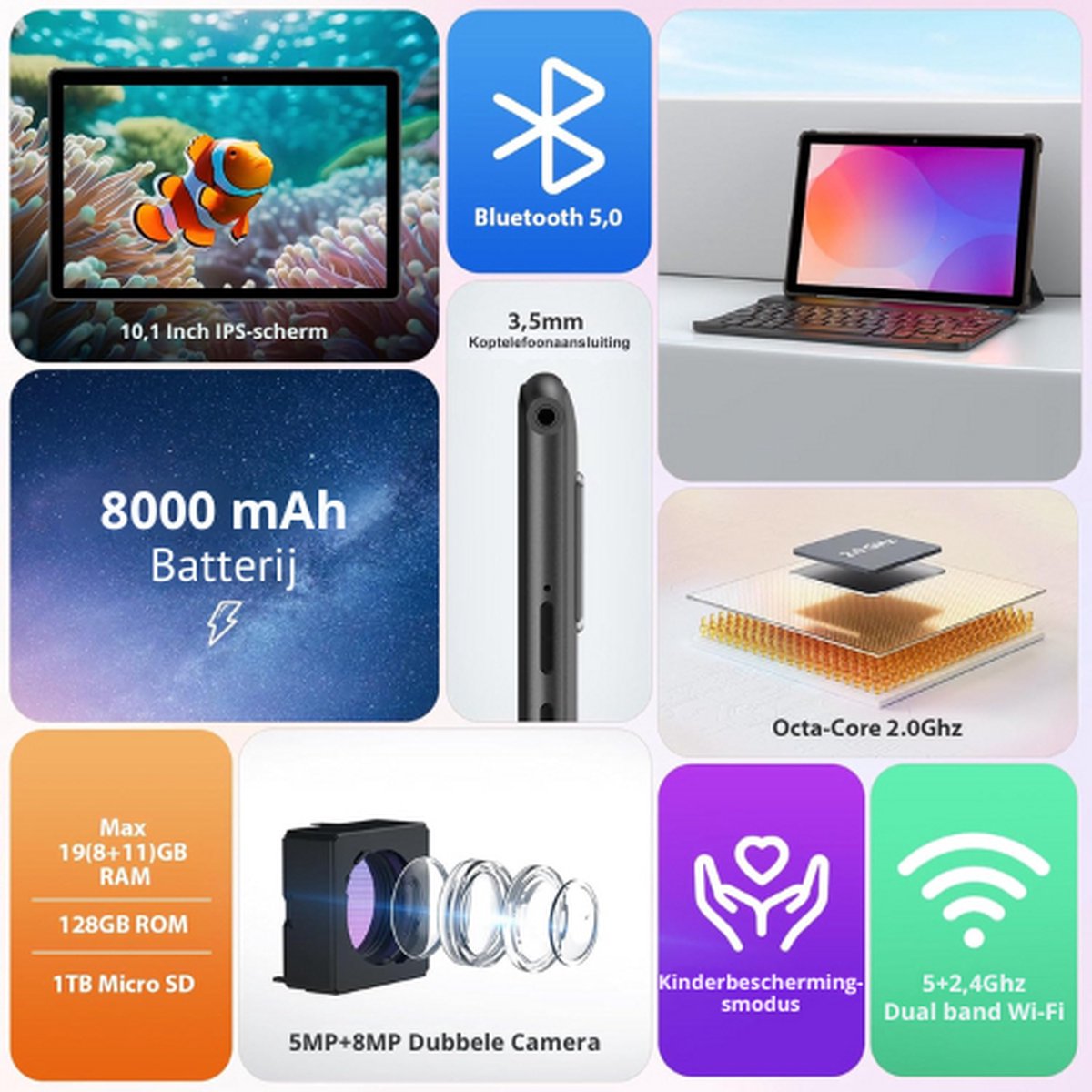 MAXLEGEN Tablet 11 Zoll, 2K FHD, 36GB RAM 512GB ROM/1TB TF, 4G LTE Dual SIM 5G WLAN, 2GHz Octa-Core Android 15 Tablet mit 9580mAh Akku, 13MP, GPS, GMS, Tablets mit Tastatur/Stift/Maus/Hülle MAXLEGEN Tablet 11 Zoll, 2K FHD, 36GB RAM 512GB ROM/1TB TF, 4G LTE Dual SIM 5G WLAN, 2GHz Octa-Core Android 15 Tablet mit 9580mAh Akku, 13MP, GPS, GMS, Tablets mit Tastatur/Stift/Maus/Hülle