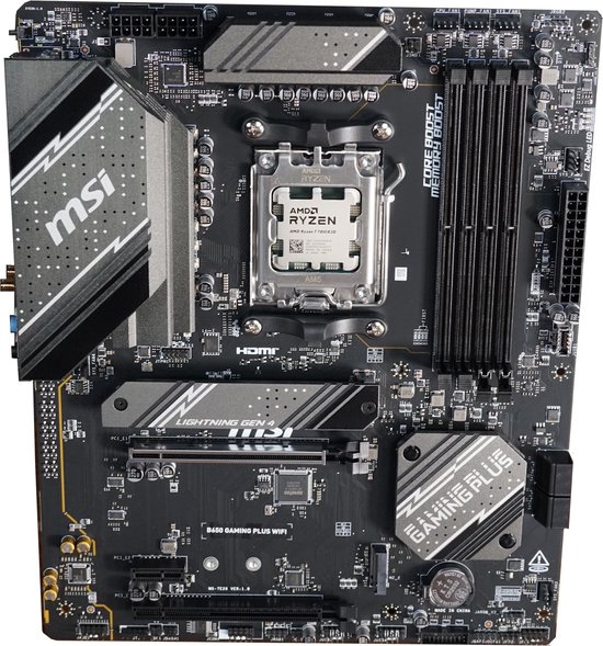 Azerty Combokit MSI 7800X3D - Combokit - AMD Ryzen 7 7800X3D - MSI B650 Gaming Plus WiFi