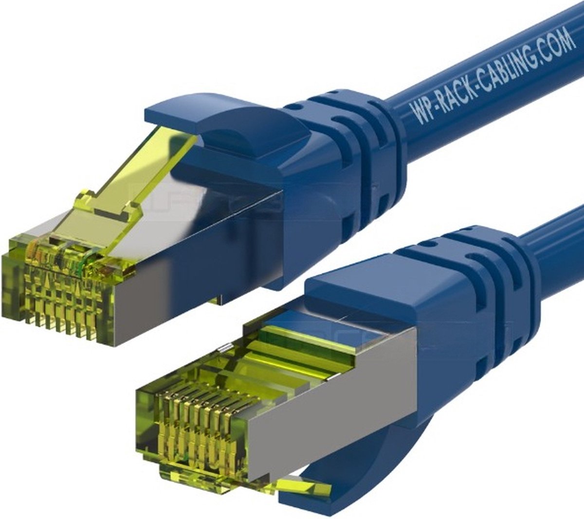 WP WPC-PAT-6ASF030B netwerkkabel Blauw 3 m Cat6a S/FTP (S-STP)