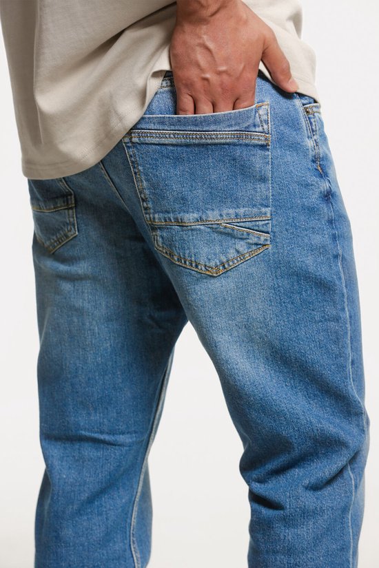 Chief DARRYL Jeans coupe ample pour homme Blauw - Taille W29 X L32