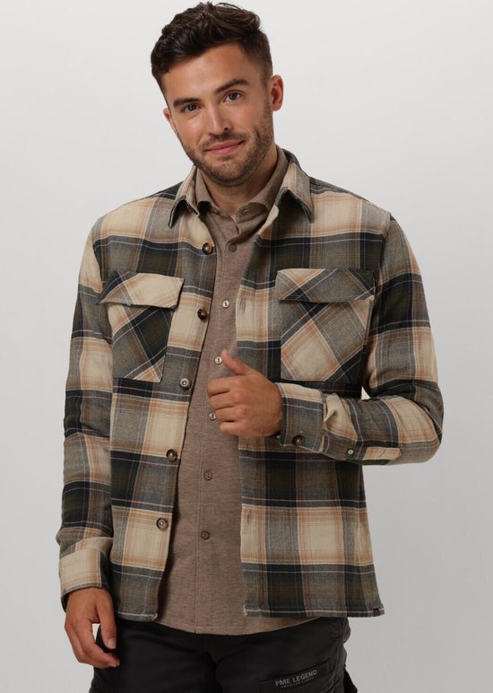 Chemise Dstrezzed - Coupe Régulière - Marron - XXL