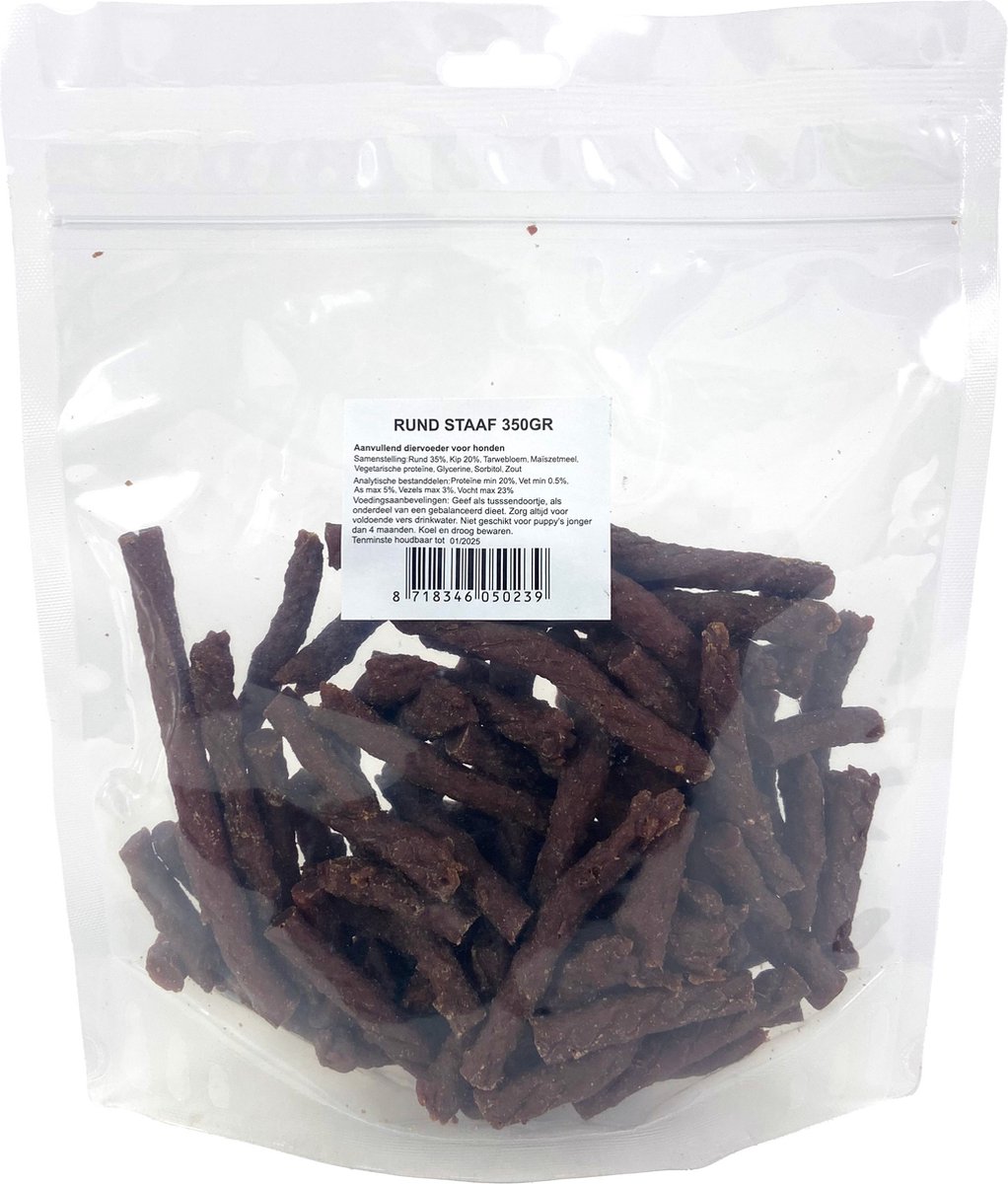 Hondenvoer I Am Mini Sticks Rund - Compacte Snacks 350 Gr - Tussendoortjes voor Puppy’s