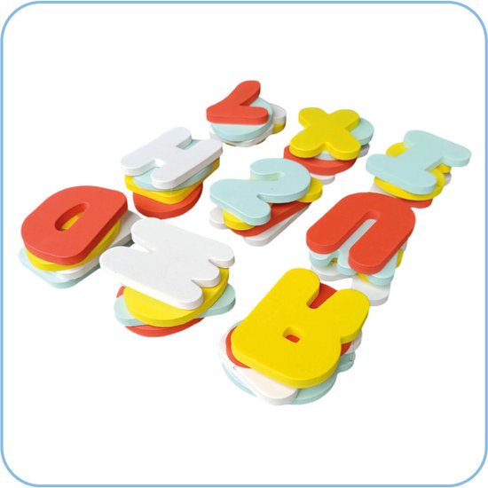 Badspeelgoed - Waterrad bad speelgoed boot + Foam badletters - Badspeeltjes - 2 stuks van Toi-Toys — afbeelding 4