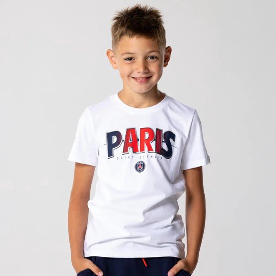 Tee Shirt Psg T-shirt PSG Enfant - Collection Officielle Paris Saint Germain - 14 Ans T Shirt PSG Garçon