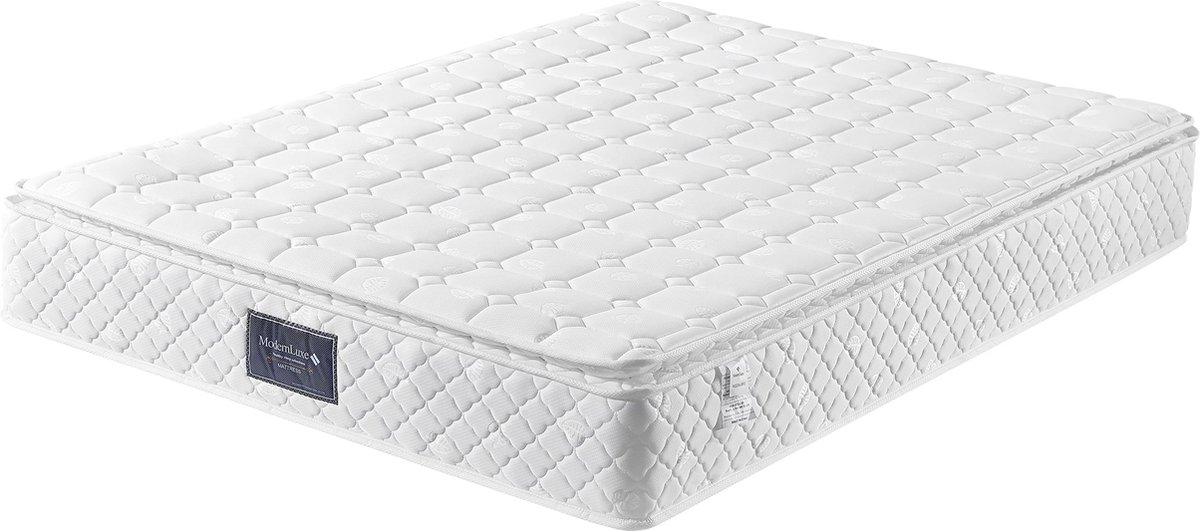 Merax Pocketvering Matras 160x200 – 7 zones – Koudschuim – H3 stevig – 25 cm