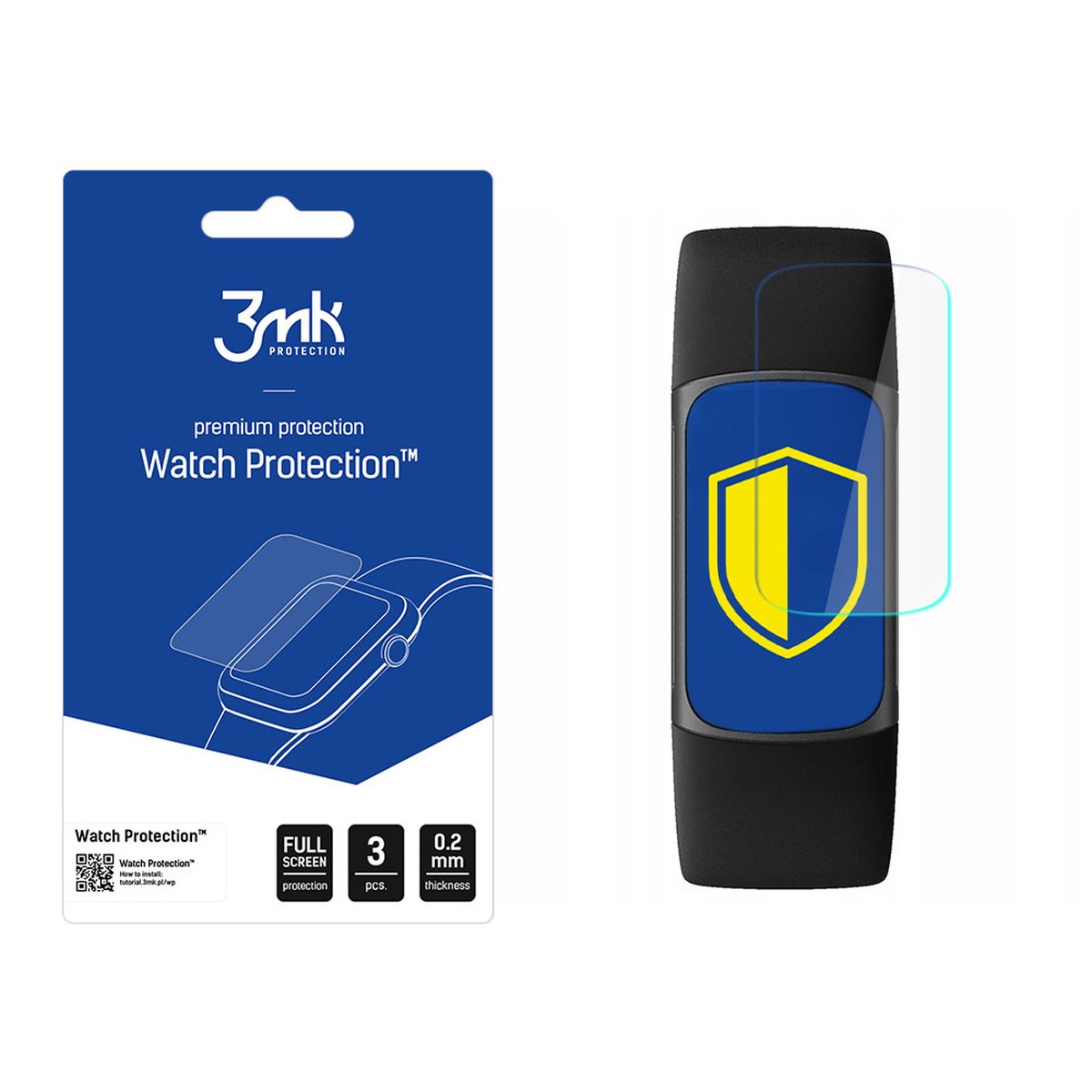Fitbit Charge 5 - 3Mk Watch Protection Arc