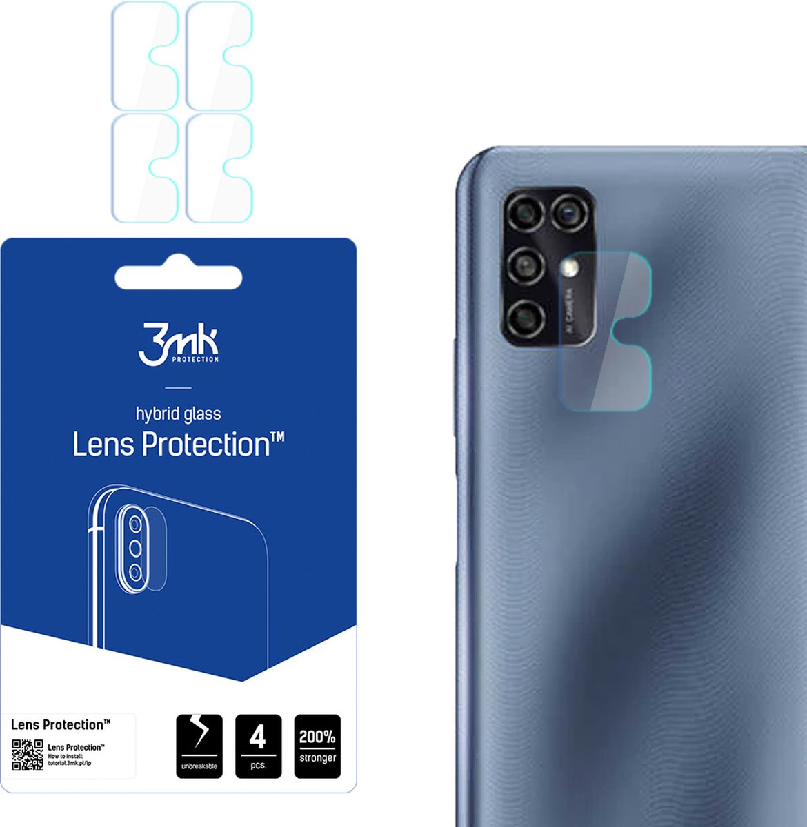 ZTE Blade V2020 Smart - 3mk Lens Protection