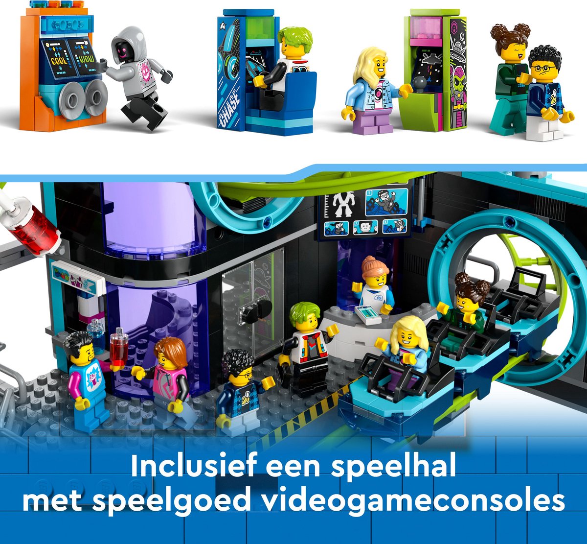 LEGO City Achtbaan in Robotwereld speelgoed - 60421 — afbeelding 18