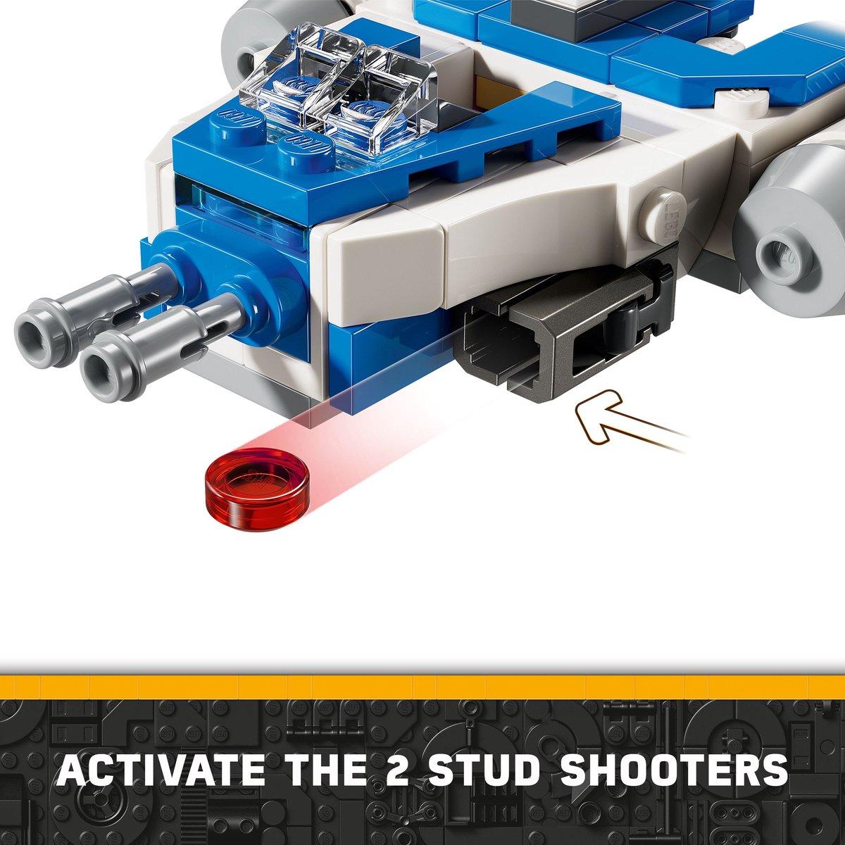 LEGO Star Wars™ Captain Rex™ Y-wing™ microfighter 75391 — afbeelding 3
