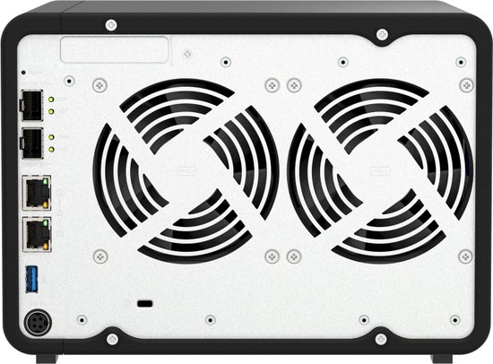 QNAP TS-632X-4G data-opslag-server NAS Tower Alpine Alpine AL-524 4 GB DDR4 QNAP QTS Zwart van Qnap — afbeelding 2