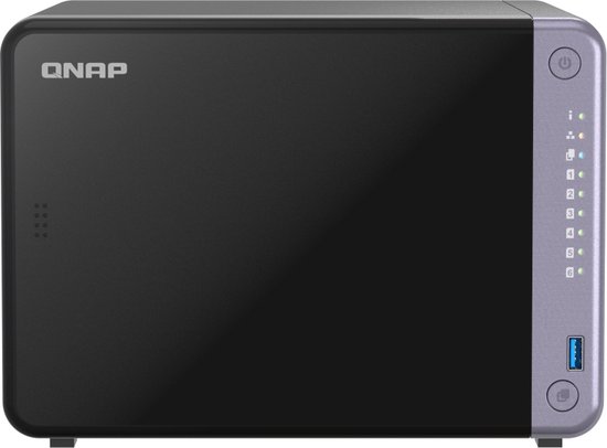 QNAP TS-632X-4G data-opslag-server NAS Tower Alpine Alpine AL-524 4 GB DDR4 QNAP QTS Zwart van Qnap — afbeelding 5