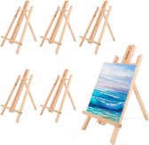Canvasborden (229 x 305 mm) voor schilderen, canvasset van 24 stuks van katoen, schildercanvasborden voor schetsen, acryl- en olieverfschilderen, aquarelschildercanvas voor professionals, beginners, wit | NL