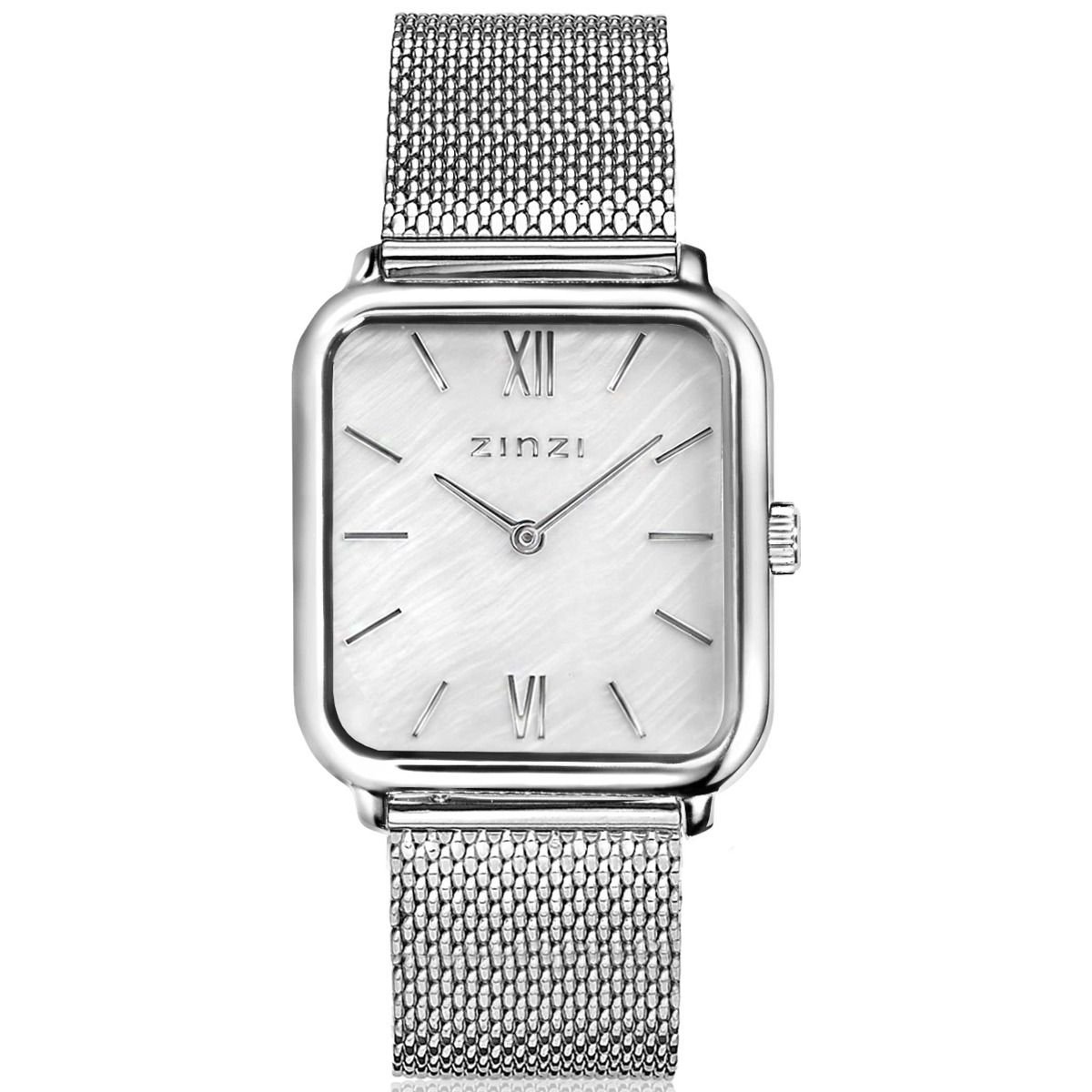 Zinzi horloge ZIW821M Square mm + gratis armband t.w.v. 29,95