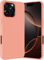 Coque adaptée pour iPhone 16 Pro Coque en Siliconen – Coque adaptée pour iPhone 16 Pro Coque arrière – Pêche